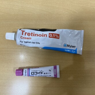海外のニキビ薬：外用トレチノイン編